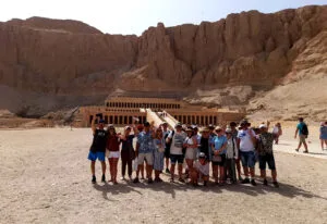 Nasza grupa w Luksorze, Wycieczki z Marsa Alam, Hurghady.