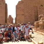 Aleja sfinksów - Karnak. Wycieczka do Luksoru z Hurghady i Marsa Alam.